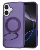 Funda 360 con soporte anillo magnetico iPhone 17 PURPLE