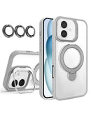 Protege tu iPhone 17 con un case magnético clear con 2 soportes y lente de cámara en Xela Quetzaltenango.