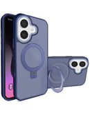 Protege y carga tu iPhone 17 con esta case inalámbrica de carga Carbon con soporte de anillo en color DARK BLUE en Xela Quetzaltenango.