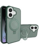 Protector de carga inalámbrica para iPhone 17 con soporte de anillo en color verde en Xela Quetzaltenango.
