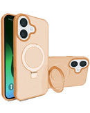 Funda de carga inalambrica con soporte de aro de carbon para iPhone 17 disponible en Xela Quetzaltenango.