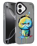 Estuche de carga inalámbrico con estilo de graffiti animal para iPhone 17 en Xela Quetzaltenango.