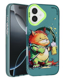 Encuentra la funda de carga inalámbrica con diseño Animal Graffiti para iPhone 17 en Xela Quetzaltenango.