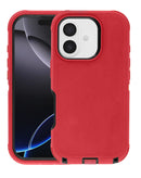 Protege tu iPhone 17 con esta funda heavy duty en color rojo y negro en Quetzaltenango.