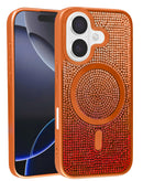 Consigue la tapa trasera fina con carga inalámbrica bling diamond crystal para iPhone 17 en Quetzaltenango.
