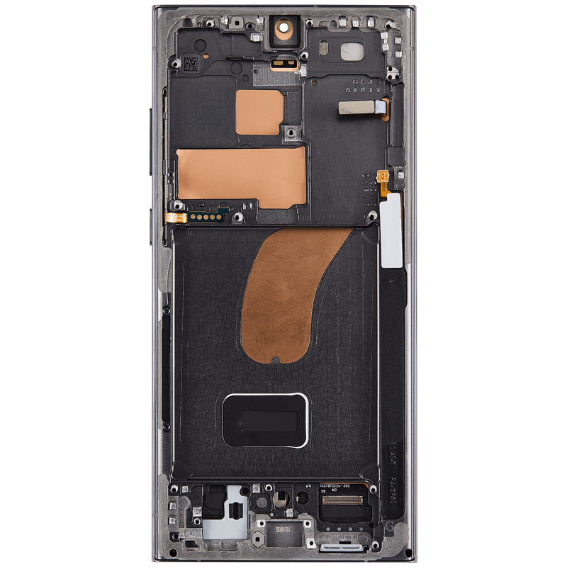 Pantalla OLED con marco para Samsung Galaxy S23 Ultra (US & Internacional) (Verde)