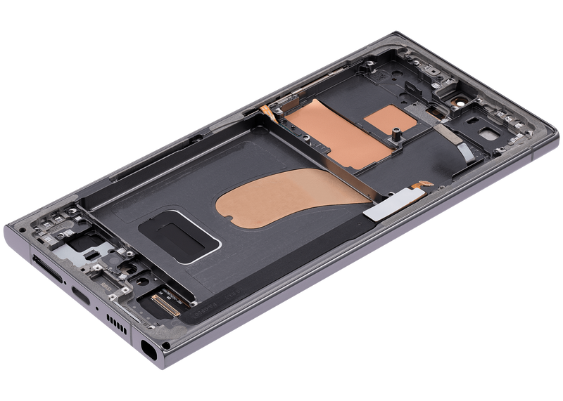 Pantalla OLED con marco para Samsung Galaxy S23 Ultra (US & Internacional) (Verde)