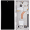 Pantalla OLED con marco para Samsung Galaxy S22 Ultra 5G (Blanco Fantasma)