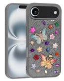 Funda decorativa Butterfly Glitter Rhinestone GRAY para iPhone Air en Xela Quetzaltenango.