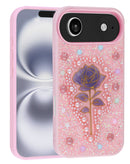 Protege tu iPhone Air con estilo con la funda de cristal Diamond Rose en Xela Quetzaltenango.