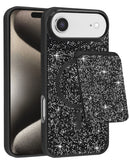 Protege tu iPhone Air con estilo con la Funda Magnetic Diamond de doble capa en color negro en Xela Quetzaltenango.