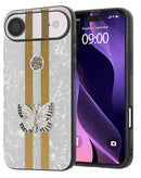 Encuentra la tapa trasera Luxury Diamond Shiny con diseño de mariposa para iPhone 17 en Quetzaltenango.
