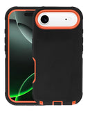 Compra un resistente case heavy duty negro y naranja para iPhone Air en Xela, Quetzaltenango.