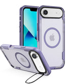 Protege tu iPhone 17A con una funda shockproof magsafe con soporte para cámara en color morado claro en Xela Quetzaltenango.