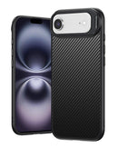 Encuentra en Xela Quetzaltenango la exclusiva funda de lujo con textura de fibra de carbono para iPhone Air en color negro.