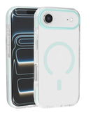Protege tu iPhone Air con estilo en Xela Quetzaltenango con esta funda crystal clear con Magsafe en color LIGHT BLUE.