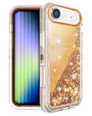 Consigue la mejor funda protectora glitter líquido color rose gold para tu iPhone Air en Xela Quetzaltenango.