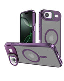 Funda delgada transparente con soporte para cámara y carga inalámbrica para iPhone en Quetzaltenango.