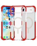 Protege tu iPhone 17A con estilo y carga inalámbrica con la funda TPU Mesh Sport en color rojo en Xela Quetzaltenango.
