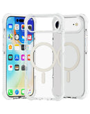 Protege tu iPhone 17A con estilo y carga inalámbrica con la Funda TPU Mesh Sport en color blanco en Quetzaltenango.