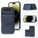 Protege tu iPhone Air con estilo con una funda billetera de cuero en color azul en Quetzaltenango.