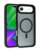 Encuentra la funda bicolor magnética y translúcida para iPhone Air en Xela, protege tu teléfono con estilo.
