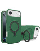 Protege tu iPhone Air con esta funda heavy duty con soporte para carga inalámbrica en color verde oscuro en Quetzaltenango, Xela.
