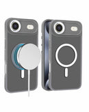 Case de carga inalambrica delgado antideslizante translucido mate GRAY iPhone Air