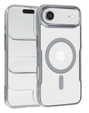 Funda magnética transparente y plateada para iPhone Air en Xela Quetzaltenango.