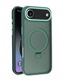 Encuentra en Xela Quetzaltenango el Case de carga inalámbrica con soporte de anillo Carbon en color verde para tu iPhone.