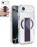 Protege tu iPhone Air con estilo en Xela Quetzaltenango con una Funda Hard Clear con MagGrip en color morado.
