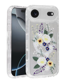 Protege tu iPhone Air Style 3 con estilo con un case transparente con diseño de flores y cargador inalámbrico en Xela Quetzaltenango.