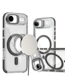 Protege tu iPhone Air con esta funda magnética transparente con soporte para cámara en Xela Quetzaltenango.