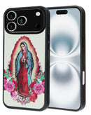 Caja de placa de aluminio impresa Lady of Guadalupe iPhone 17 Pro