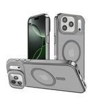 Tapa trasera slim transparente con carga inalambrica iPhone 17 Pro (GRAY)