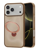 Compra una caja de carga inalámbrica con soporte giratorio incorporado para tu iPhone 17 PRO en Xela.