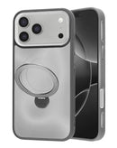 Encuentra en Xela Quetzaltenango el case con carga inalámbrica y soporte anillo rotatorio incorporado para iPhone 17 PRO GRAY.