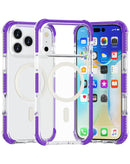 Protege tu iPhone 17 Pro con la funda TPU Mesh Sport con carga inalámbrica en color morado en Quetzaltenango.