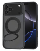 Nueva funda 360 con soporte magnetico iPhone 17 Pro (Negro)