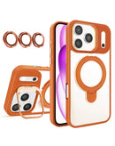 Protege tu iPhone 17 Pro con esta funda magnética transparente con 2 soportes y lente de cámara, encuentra la mejor calidad en Xela Quetzaltenango.