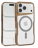 Encuentra la funda magnética glossy y transparente Desert Gold para iPhone 17 Pro en Xela Quetzaltenango.