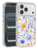 ¡Protege tu iPhone 17 Pro con estilo con esta elegante funda MagSafe de diseño floral en color beige en Quetzaltenango!
