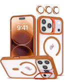 Encuentra la mejor funda transparente magnética con soporte de cámara y tapa para tu iPhone 17 Pro en Quetzaltenango.