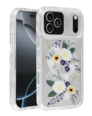 Encuentra la funda transparente Flower Design con cargador inalámbrico para iPhone 17 Pro Style 3 en Xela Quetzaltenango.