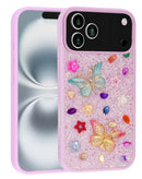 Protege tu iPhone 17 Pro Max con estilo con esta funda Butterfly Glitter Rhinestone LIGHT PURPLE en Quetzaltenango.