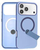 Funda a prueba de golpes rugger magnetica con soporte iPhone 17 Pro Max (BLUE)