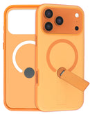 Funda rugged magnetic con soporte iPhone 17 Pro Max (ORANGE)