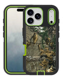 Funda Heavy Duty CAMO GREEN iPhone 17 Pro Max