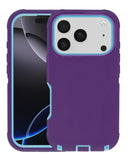 Protege tu iPhone 17 Pro Max de manera segura con esta funda morada de alta resistencia en Xela Quetzaltenango.