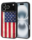 Encuentra la carcasa de placa de aluminio impresa con la bandera de Estados Unidos para iPhone 17 Pro Max en Quetzaltenango.